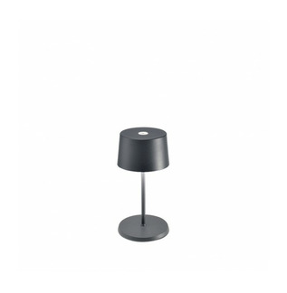 Olivia Mini Table Lamp Dark Grey
